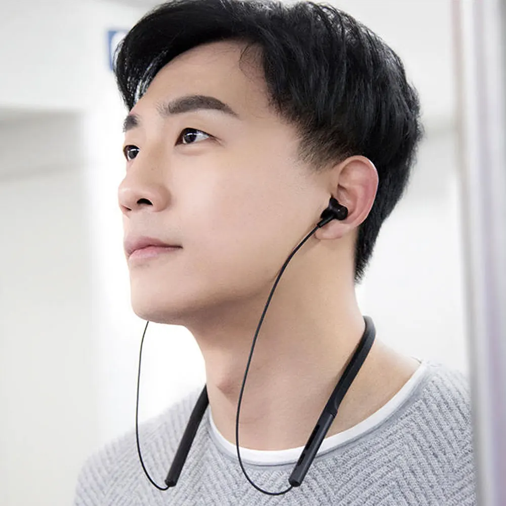 Оригинальные Bluetooth наушники Xiaomi с шейным ободом беспроводные гибридные