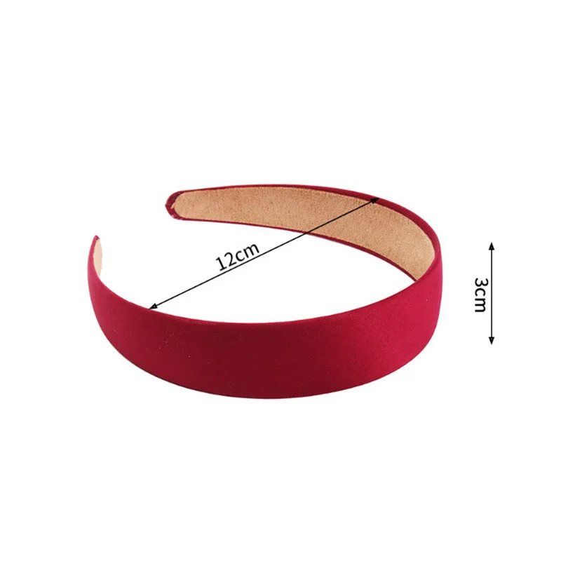 Black Headbands for Women Bezel Hair Accessories Girls Cover Hairband Female Korean Style Fashion Headwear VERVAE