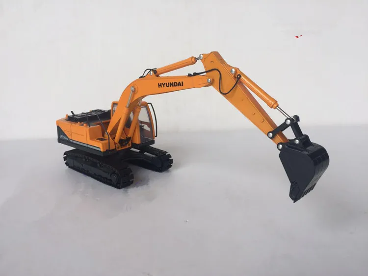 Коллекционная модель игрушки из сплава 1:40 масштаб HYUNDAI R215-9 гидравлический экскаватор инженерное оборудование литье под давлением модель украшения игрушки