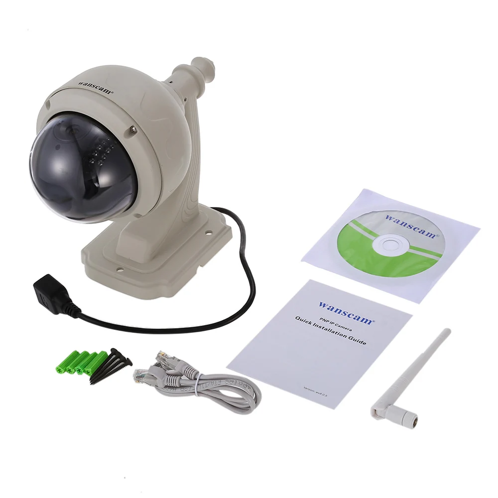 Wanscam HW0038 1.0MP IP камера Wi Fi 720 P обнаружения движения Водонепроницаемая наблюдения
