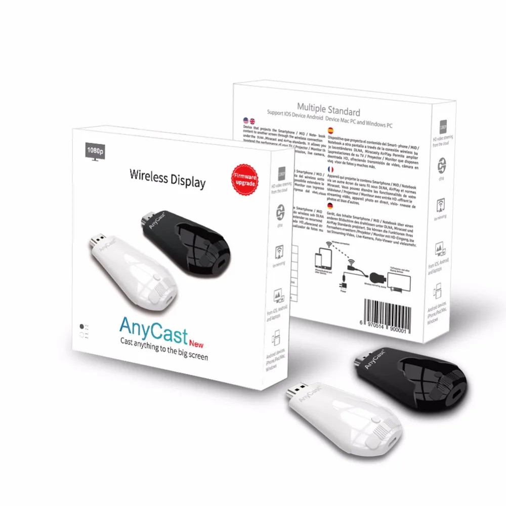 Mirascreen K4 TV Stick Wireless WiFi Display Dongle Support 1080P HD Miracast Airplay DLNA For Android IOS Phone Table PC PK G2 |