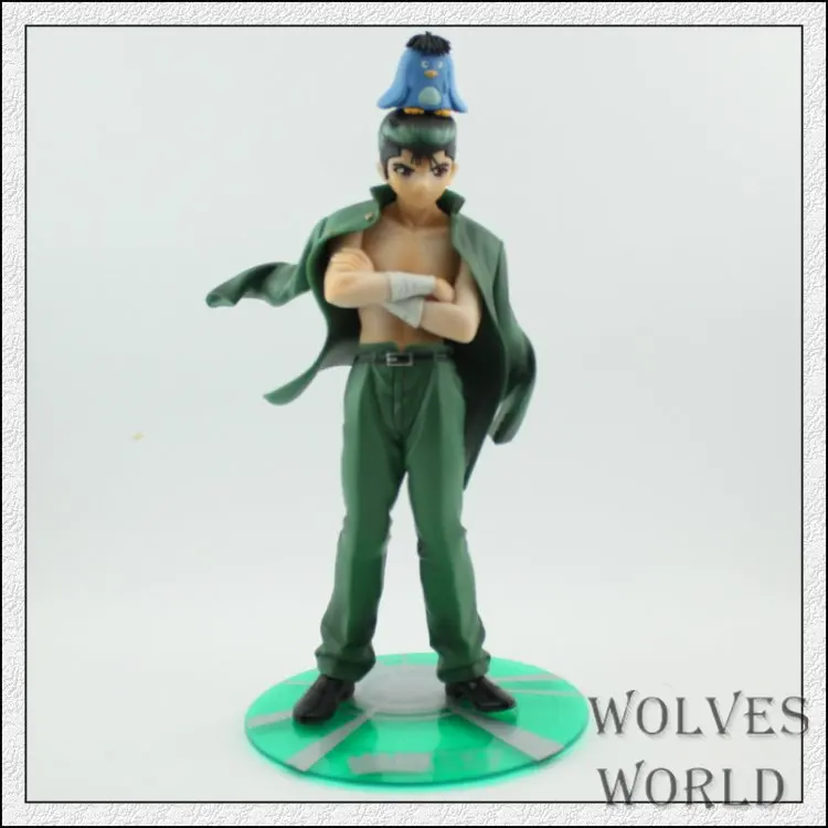 YuYu Hakusho модель игрушки Urameshi yusuke Hiei Kurama кукла Фигурка ПВХ фигурка 19 см | Игрушки и