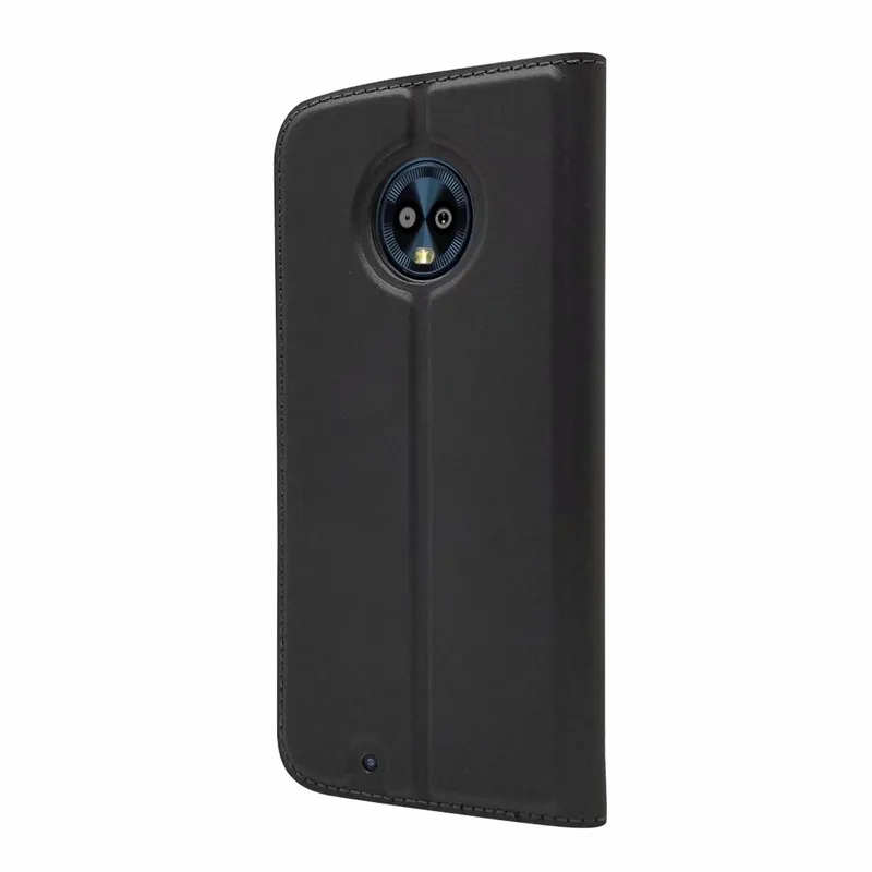 Чехол для Motorola Moto G5S Plus G6 ультратонкий Магнитный Флип кошелек из искусственной