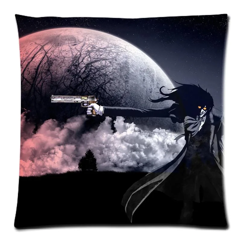 2018 Custom Cushion Cover Hellsing Throw Pillow Polyester Case for Sofa Decorative Pillowcase | Дом и сад