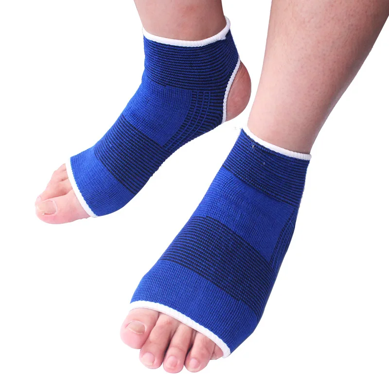 Ankle support 1 пара(2 шт) упражнения фитнес наколенники нарукавники защитные артрит травма поддержка лодыжки ладони защита локтя эластичный бандаж - Цвет: Ankle support