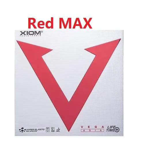 Red Max XIOM красный Вега Азия SEPPD Прыщи В Настольный теннис резиновая губка для пинг понга Tenis De Mes - Цвет: Red Max