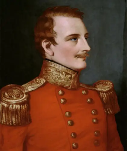 Major Henry Walter Bellew British Medical Hand Painted Oil Painting 20x24in on Canvas #free shipping | Дом и сад