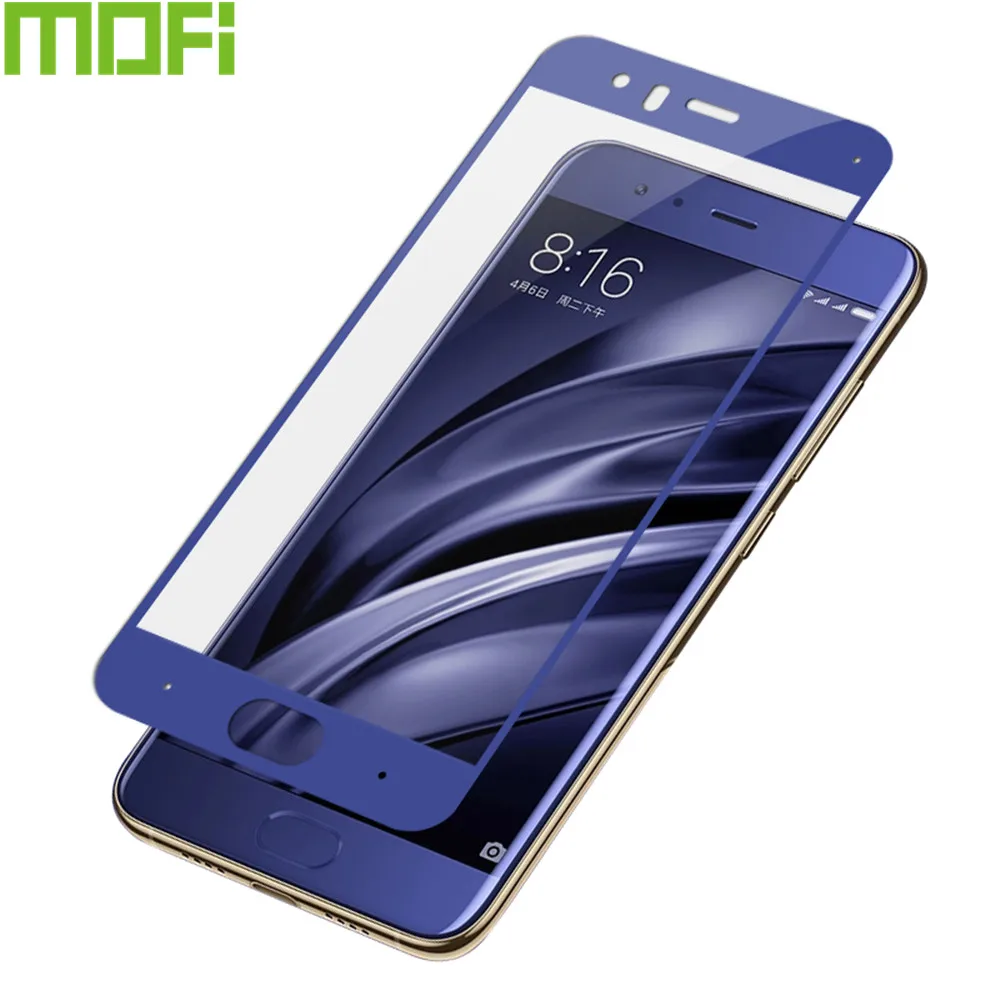 Для Xiaomi mi6 стекло закаленное MOFi оригинал для xiaomi mi 6 защитная пленка полное