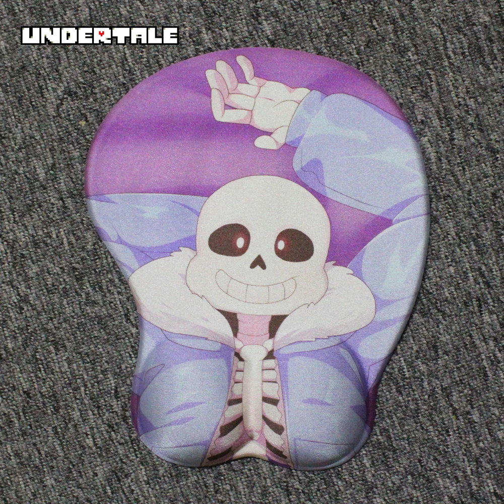 OHCOMICS игра Undertale Sans Gianfranco Ferre Новый 3D Грудь Коврик для мыши силиконовая повязка на
