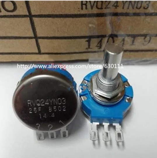 Электронный компонентный игровой потенциометр RVQ24YN03 25F B502 5K 25 мм ось вала