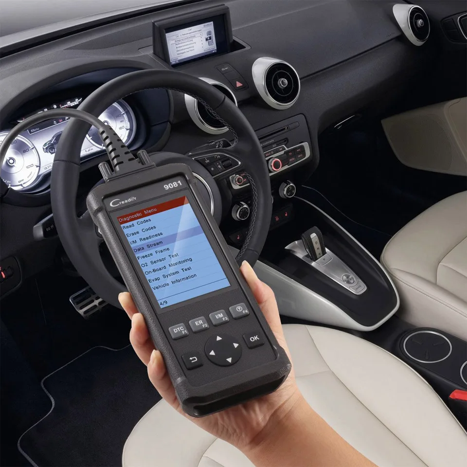Запуск полный obd2 читателя Кода x431 Creader 9081 поддержка масло/EPB/SAS/BMS/DPF/TPMS/ ABS/IMMO