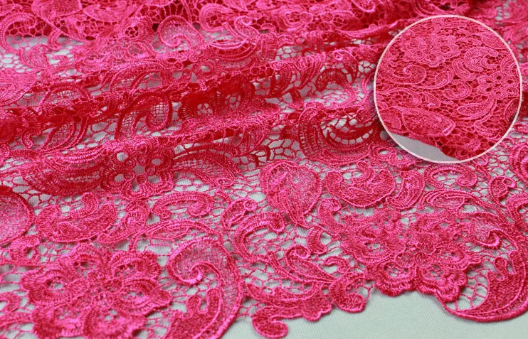Водорастворимая кружевная ткань 23 Цвета полые аксессуары для одежды трехмерные