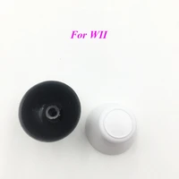 50pcs black white thumbsticks analog stick joystick for wii controller buttons