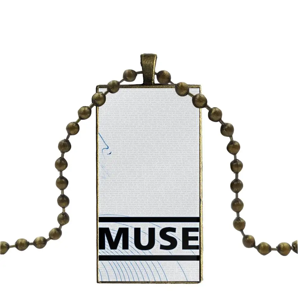 Женское винтажное ювелирное изделие Muse Band бронзовое колье с кабошоном
