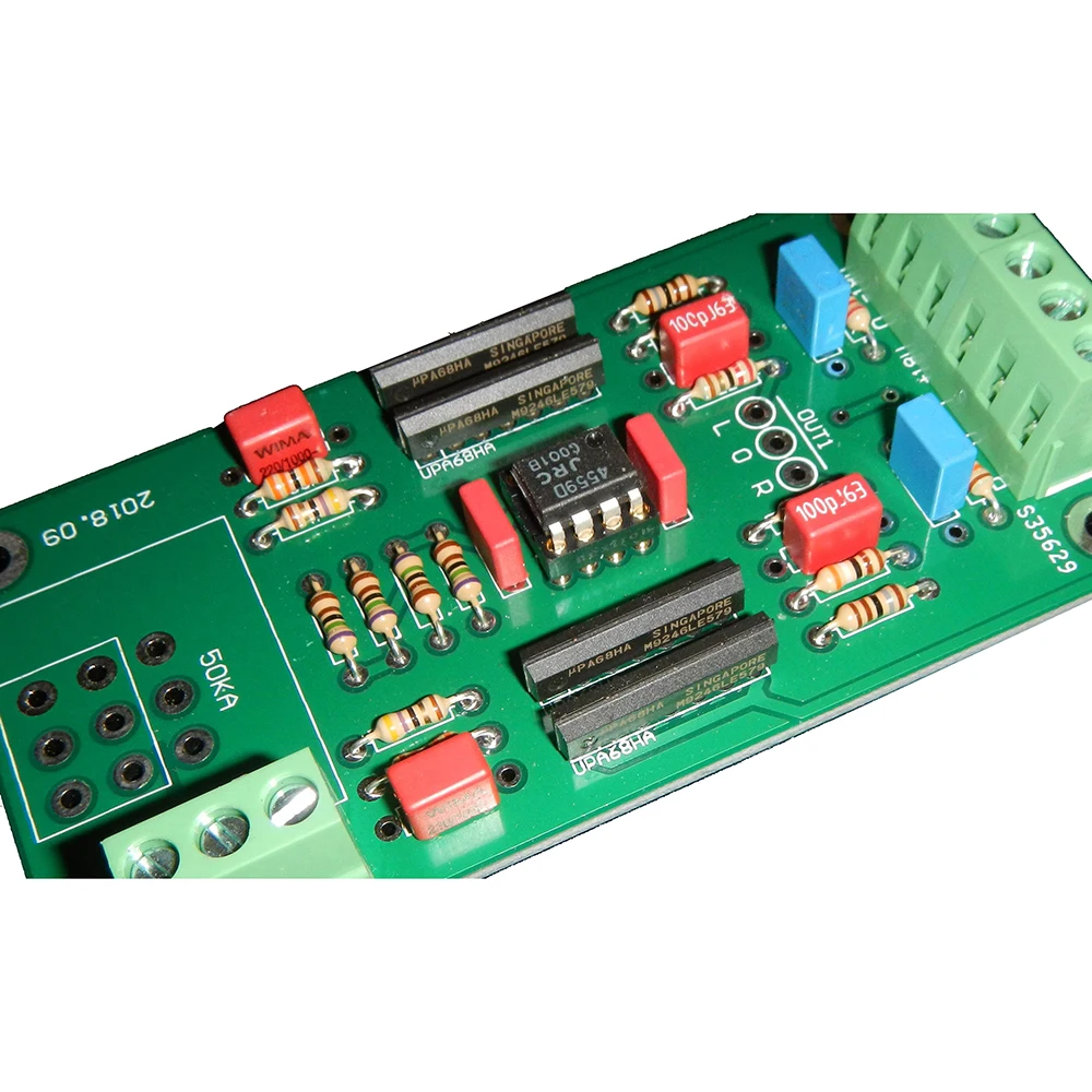 Nvarcher RC4559 Op двухканальный Amp классический Предварительный усилитель для справки