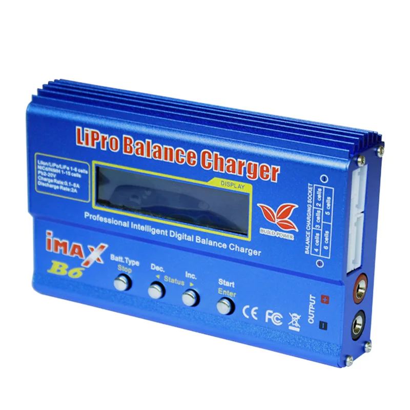 Для iMAX B6 Mini Balance Charger для радиоуправляемого вертолета NiMH/NiCd аккумуляторная