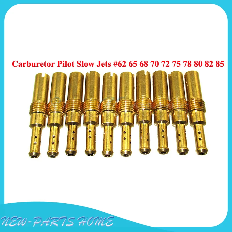 Карбюратор Pilot Slow Jets #62 65 68 70 72 75 78 80 82 85 для Keihin Carb PJ PWK PWM PE PD N424 21| |