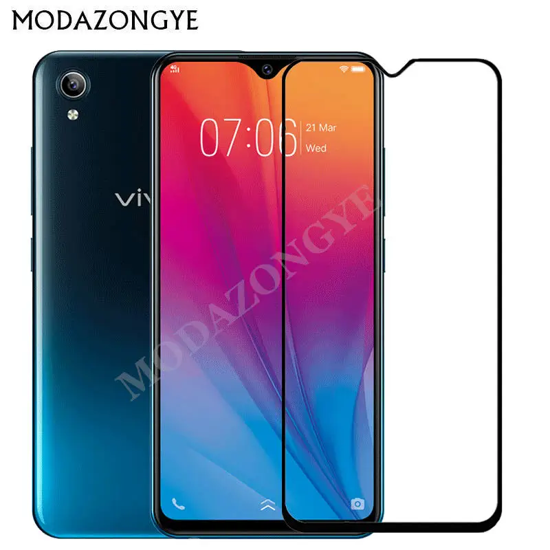 Закаленное стекло для VIVO Y91C защита экрана Y91 полноэкранная стеклянная пленка C