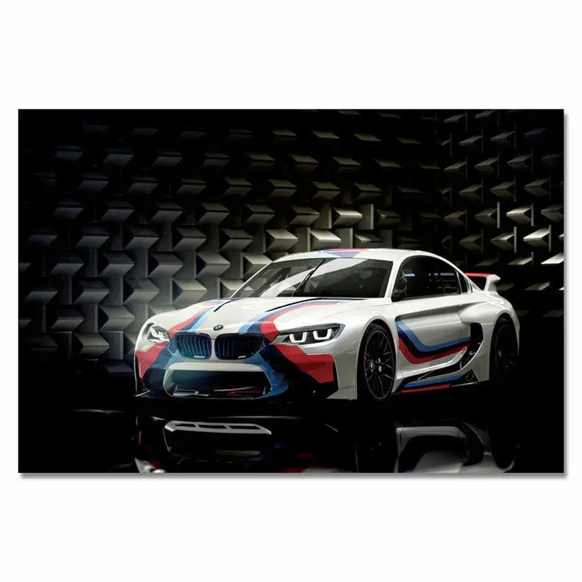 Q2310 постеры и принты BMW M3 Super Car Racing Vintage Cool Gift художественный постер картина