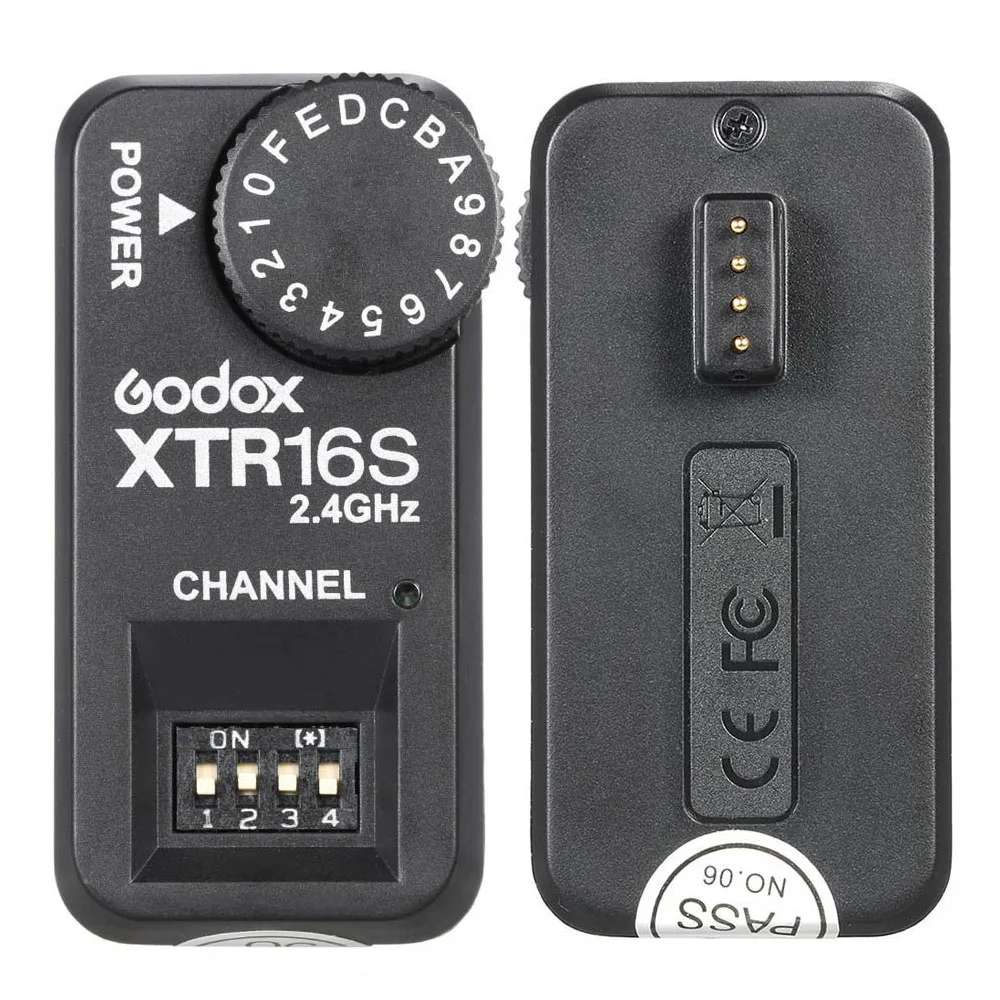 Godox 2 4G Беспроводной XTR-16S 16 Каналы Мощность-управление Flash Trigger Receiver подходит для V850