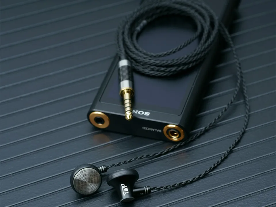 TY Hi-Z 150ohm 4.4mm Balanced HiFi Audiophile Earbuds Flat-Head Earphone | Электроника