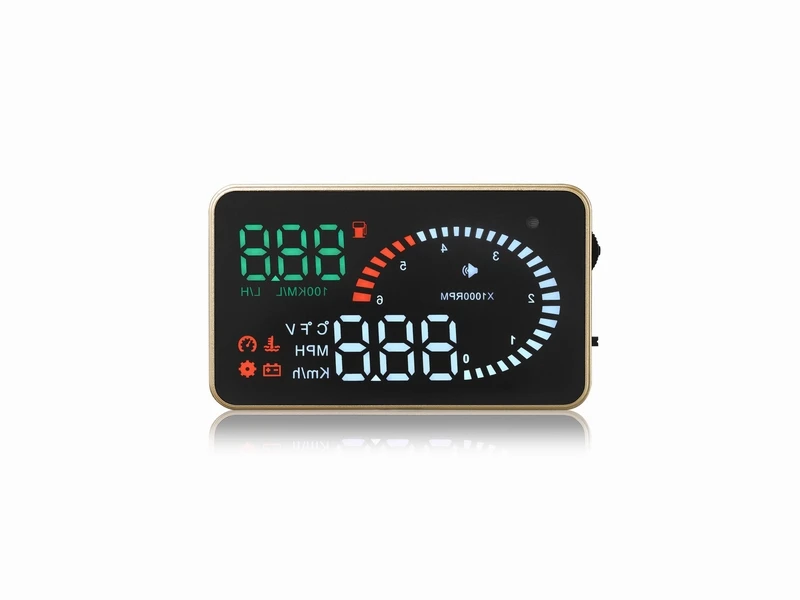 3 дюймовый Смарт X6 OBD2 золотой дизайн автомобильный дисплей HD Универсальный