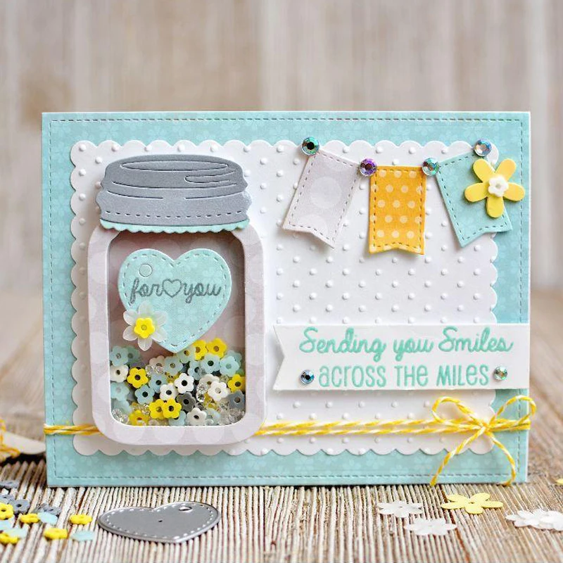 Металлические режущие штампы LOVE JAR трафареты для альбома скрапбукинга DIY