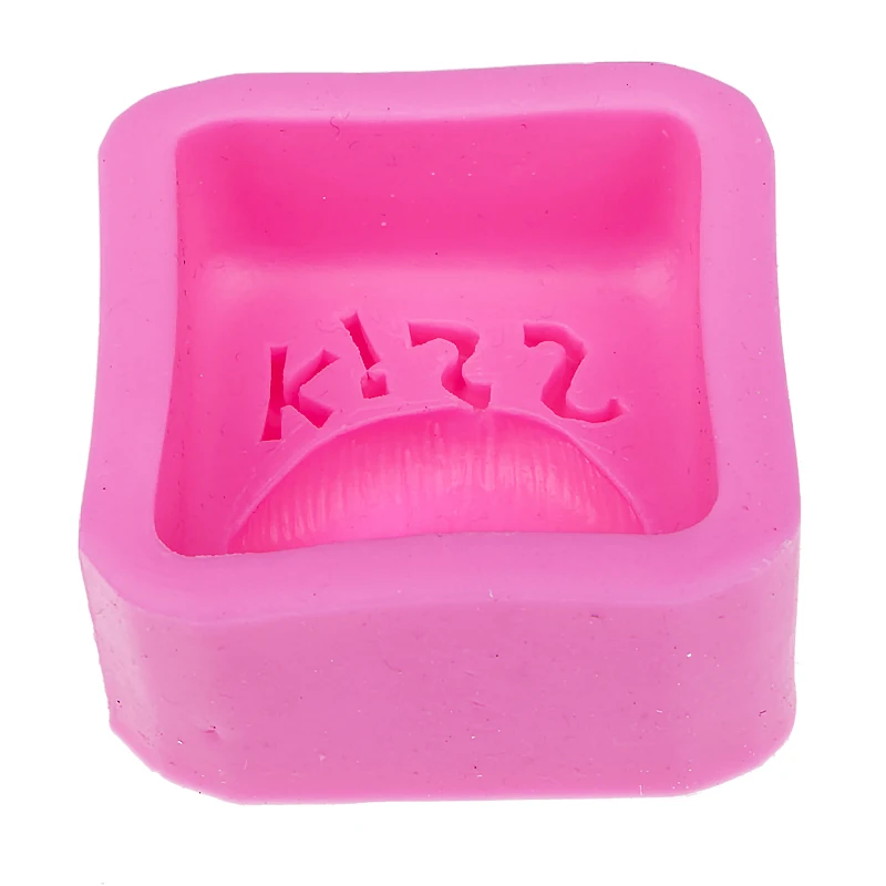 Sexy Lips kiss Silicone soap Mold chocolate Fondant moulds baking DIY party cake Decorating Tools F0508 | Дом и сад