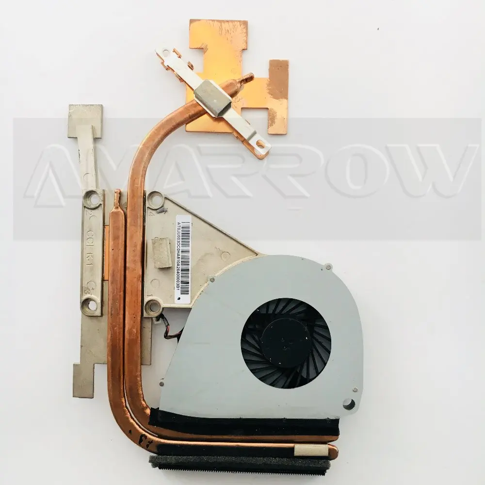 Original laptop heatsink cooling fan cpu cooler For ACER  V3-551 V3-551G V3-571G 5750 5750G CPU heatsink Fan+brass radiator