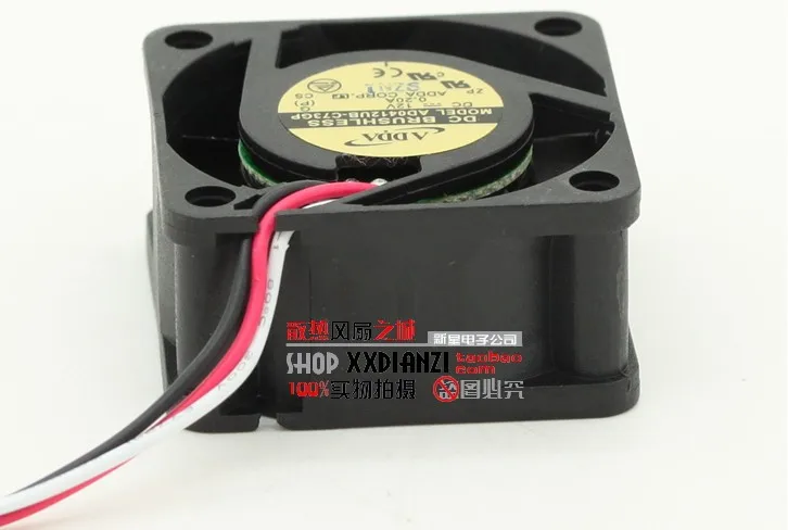 

The new and original ADDA AD0412UB-C73GP 12V 0.2A 4020 4cm three line speed fan