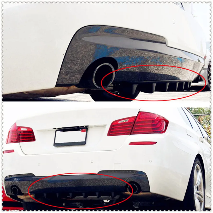 Автомобильный задний диффузор для губ плавник Kia Forte Ceed Stonic Stinger Rio Picanto Niro Soulster No3