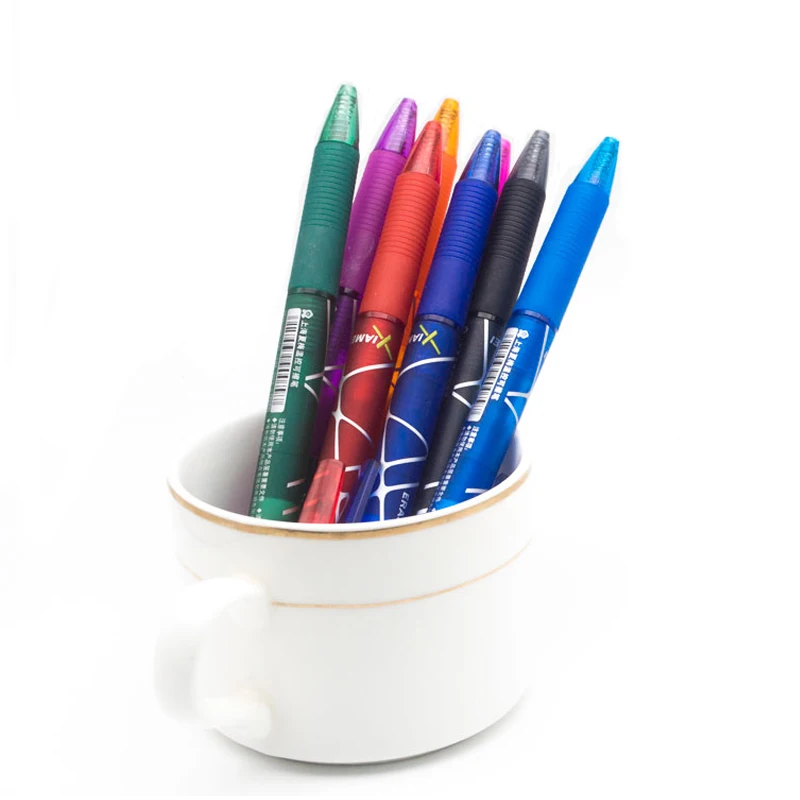 4 шт. волшебная ручка стираемая гелевая 0 5 мм 8 видов цветов пополнение