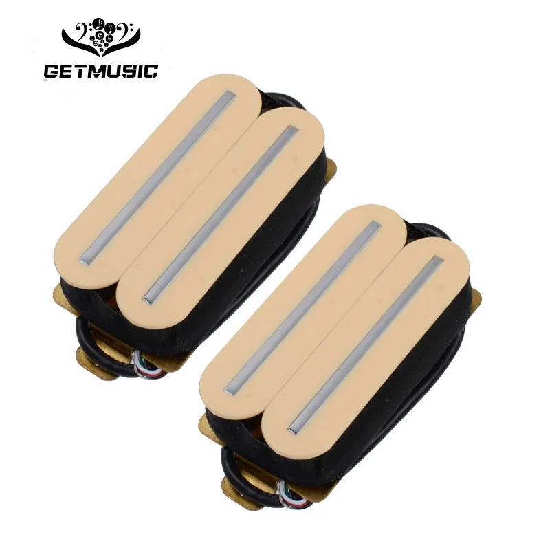 Электрогитарный хамбакер с двойным ободом пикап для гитары 57 мм стальным полюсом