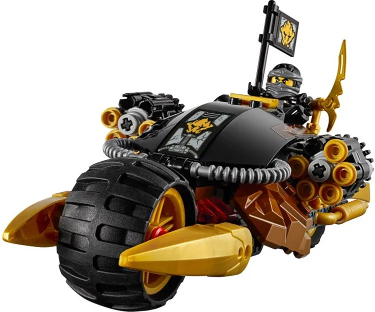 10394 Ninjagoed Ninja Blaster велосипед строительные блоки комплект 70733 ниндзя фигурки модель