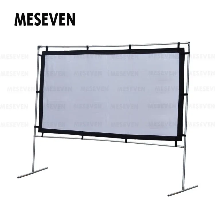 Портативный экран для проектора MESEVEN 72 150 дюймов 16:9 с рамкой штатива сумкой