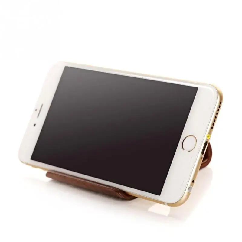 Универсальная подставка держатель для телефона деревянная из бамбука iPad iPhone Watch