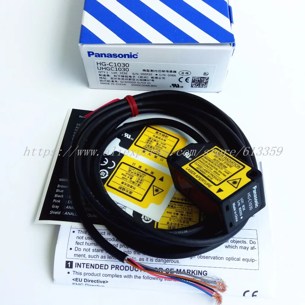 HG-C1030 HG-C1050 HG-C1100 новое оригинальное лазерное перемещения Сенсор Высокая точность начиная Сенсор s Силовые транзисторы NPN 30 мм 50 мм 100 мм