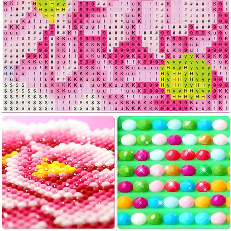 5D DIY Diamond Embroidery Peony Flower Painting Scenery Rhinestones cross stitch kits Christmas Gift wedding decoration | Дом и сад