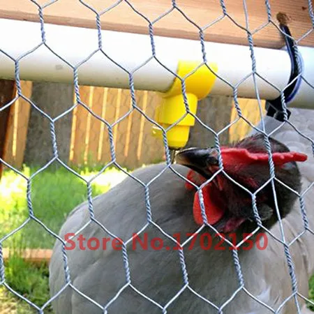 Куриный шар питьевой полукруглый сосков поилки фазан клетки водная линия