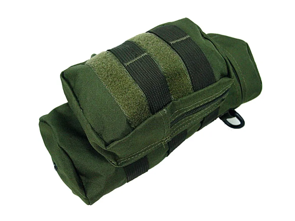 Тактическая бутылка для воды сумка пакет Военная страйкбол охота 095 OD|ods|od molle |