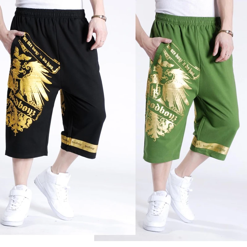 Мужские брюки в стиле хип хоп повседневные шаровары длиной до щиколотки