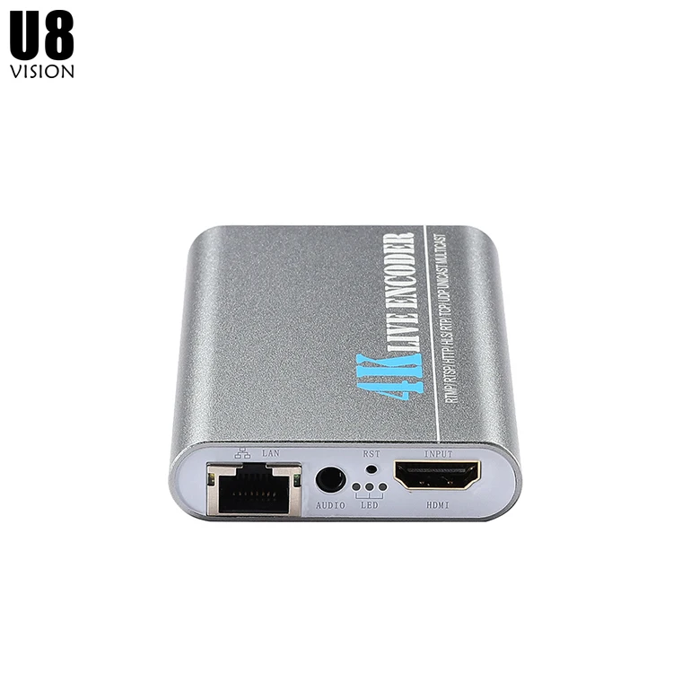 U8Vision 3840*2160P 30fps 4K Ultra HD H.265/HEVC H.264/AVC HDMI к IP видеокодер для прямой трансляции/IPTV|Теле- и