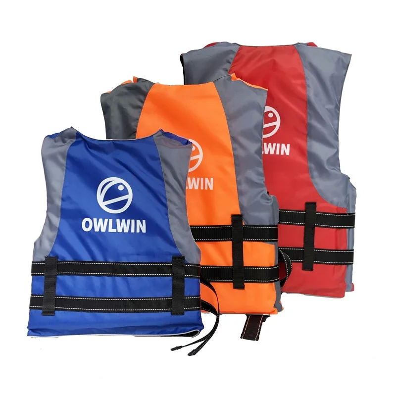 Owlwin Hot sell life vest Outdoor Professional life jacket Swimwear Swimming jackets Water Sport Survival Dedicated child adult