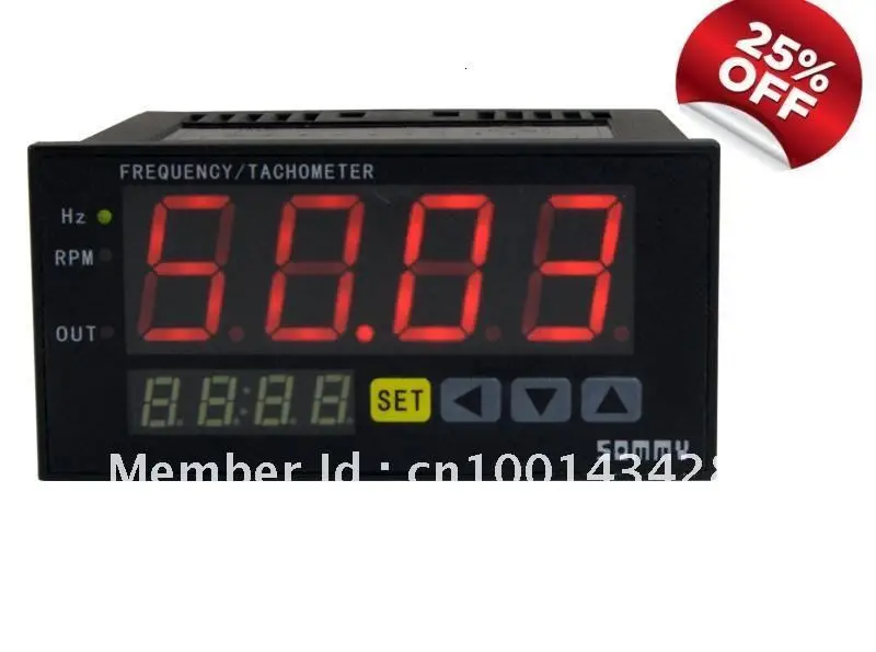Измеритель оборотов в минуту|rpm meter|motor rpm meterlaser meter |