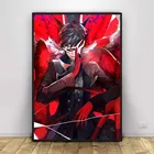 Алмазная живопись Persona 5 из аниме сделай сам, мозаика вручную, вышивка крестиком, полноразмерный холст, Декор, вышивка, Настенная картина