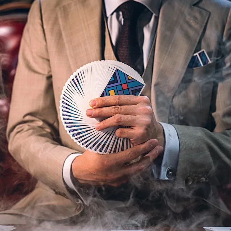 1 колода края USPCC Cardistry карты Волшебные трюки коллекция издание веер колода|magic
