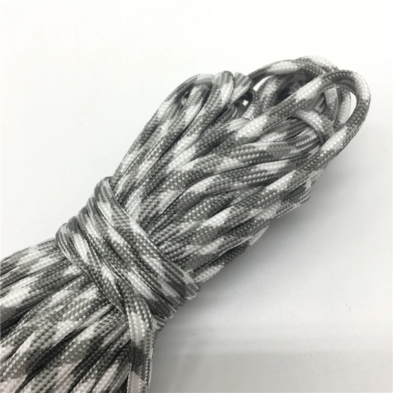 10 ярдов Паракорд 550 парашютный шнур веревочка Mil Spec type III 7 Strand оборудование для альпинизма кемпинга выживания смешанные цвета