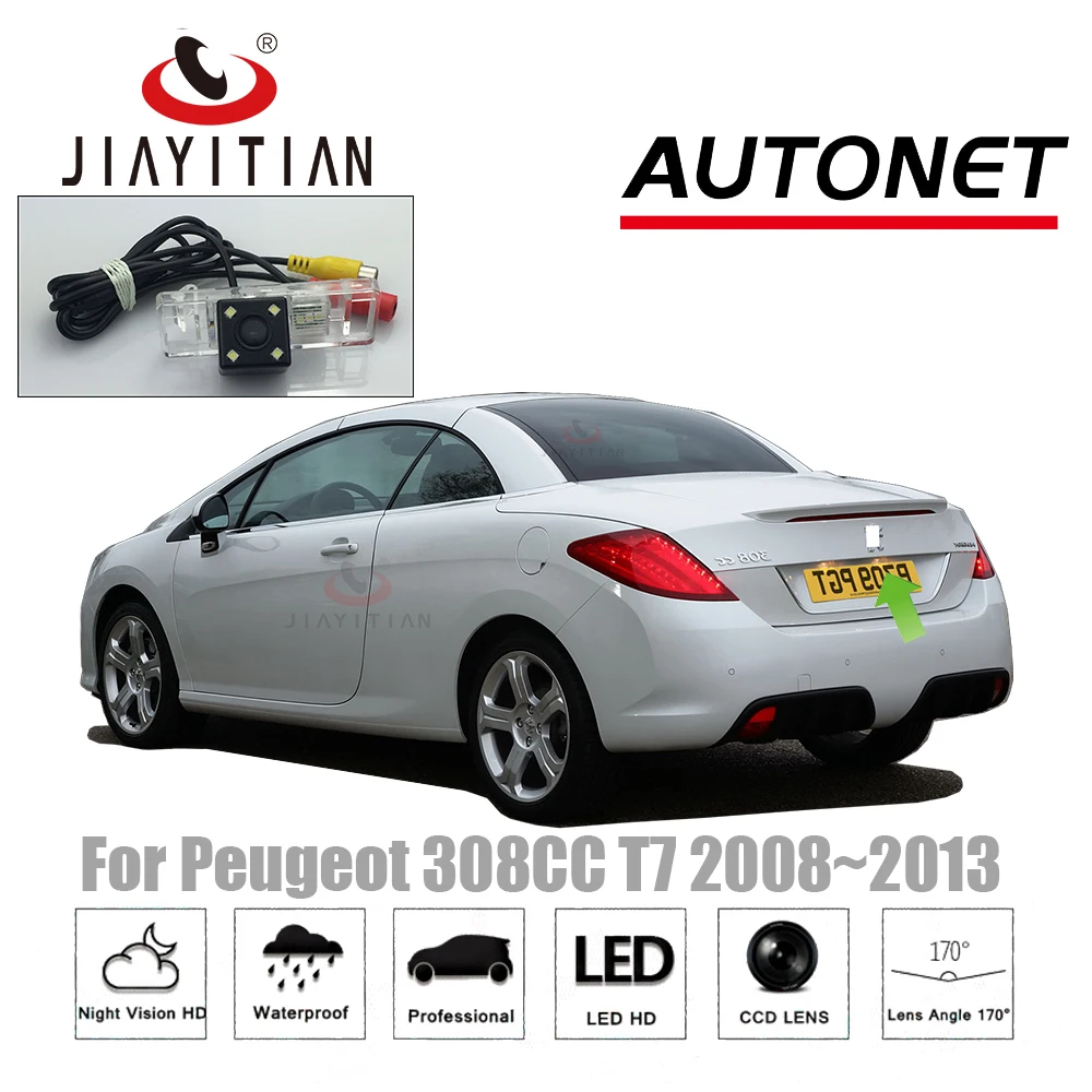 Задняя камера JIAYTIAN для Peugeot 308CC cc T7 2008 2009 2010 2011 2012 2013/резервная камера/CCD/ночное