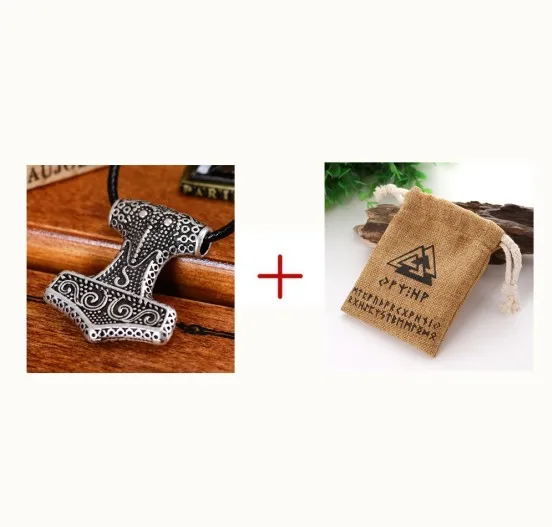6 with bag Славянский Коловрат Сварог Quake Hammer амулеты и талисманы Шарм Викинг этнические ювелирные изделия кулон 1 шт - Окраска металла: 6 with bag