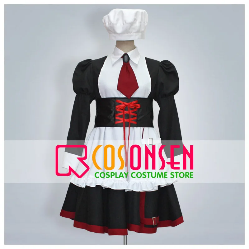 Костюм для косплея ONSEN Umineko no Naku Koro ni shison костюм с шляпой любого размера